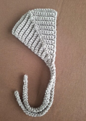 Kız Çocuk Retro Örgü Başlık - Görsel 6