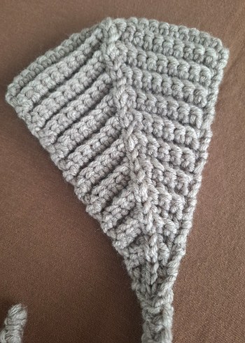 Kız Çocuk Retro Örgü Başlık - Görsel 4