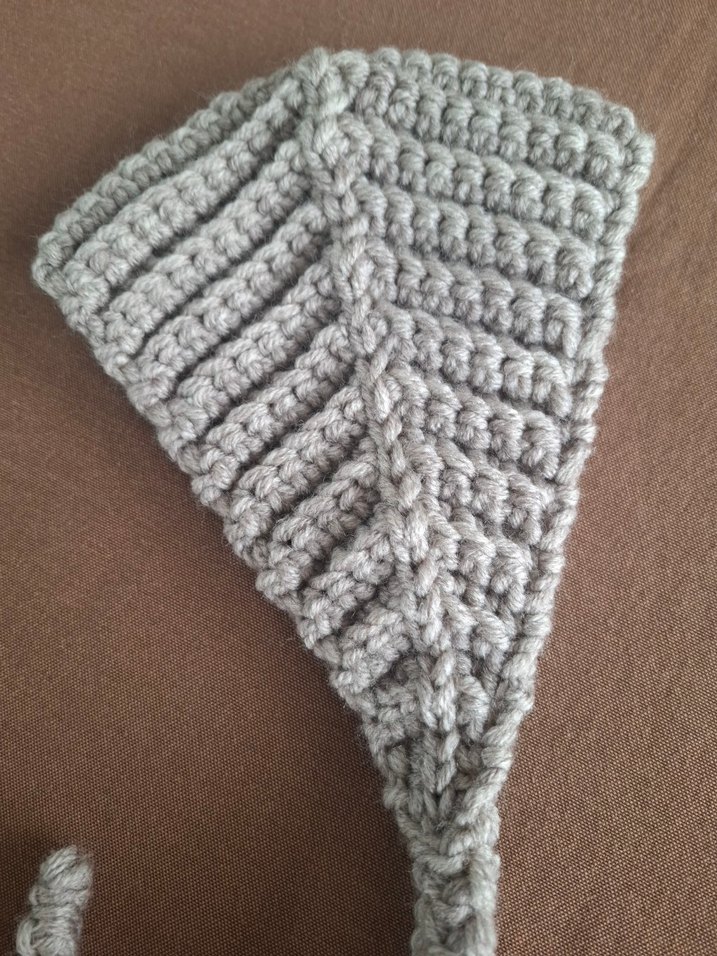 Kız Çocuk Retro Örgü Başlık - Görsel 4