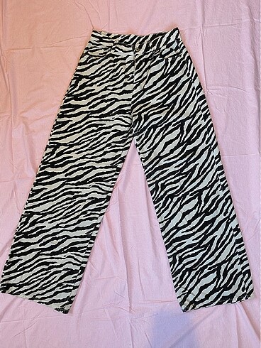 32 Beden çeşitli Renk Zebra pantolon