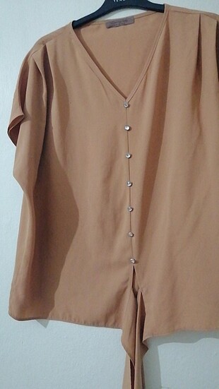 44 Beden Bluz camel