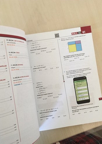 Beden Renk AYT Matematik 3D Soru Bankası - Özgür Bala (SIFIR)