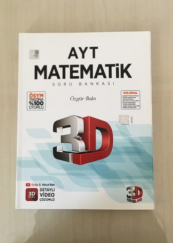 AYT Matematik 3D Soru Bankası - Özgür Bala (SIFIR)