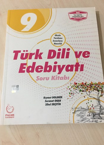 Palme Yayınları 9. Sınıf Türk Dili ve Edebiyatı Soru Bankası