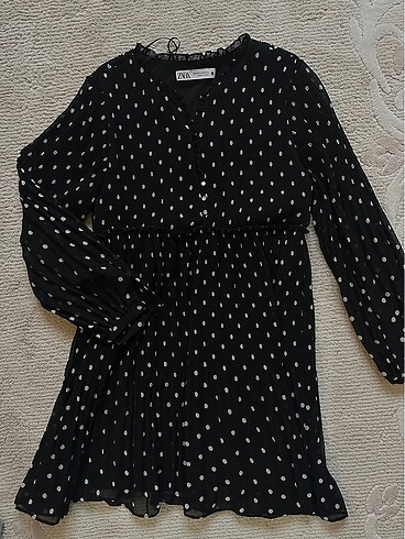 Zara siyah XS beden elbise