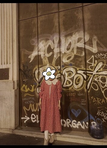 Nillush vintage elbise 
