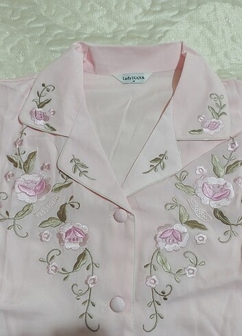 Bayan Saten Pijama Takımı