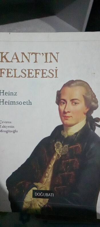 Kant'ın felsefesi Heinz heimsoeth