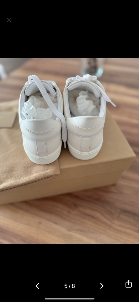 Beyaz Kadın Spor Ayakkabı - Görsel 4