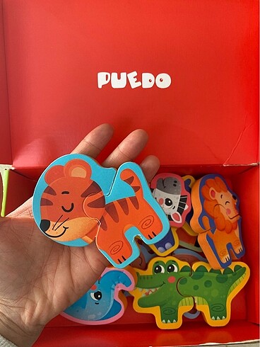  Beden Baby puzzle anımals
