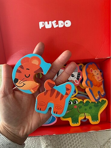 Diğer Baby puzzle anımals