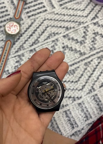 Vintage Siyah Kadın Kol Saati - Görsel 2