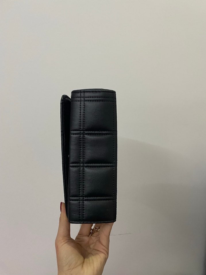 Beymen muadil Siyah Kare Desenli Deri Kadın Çanta - Görsel 5