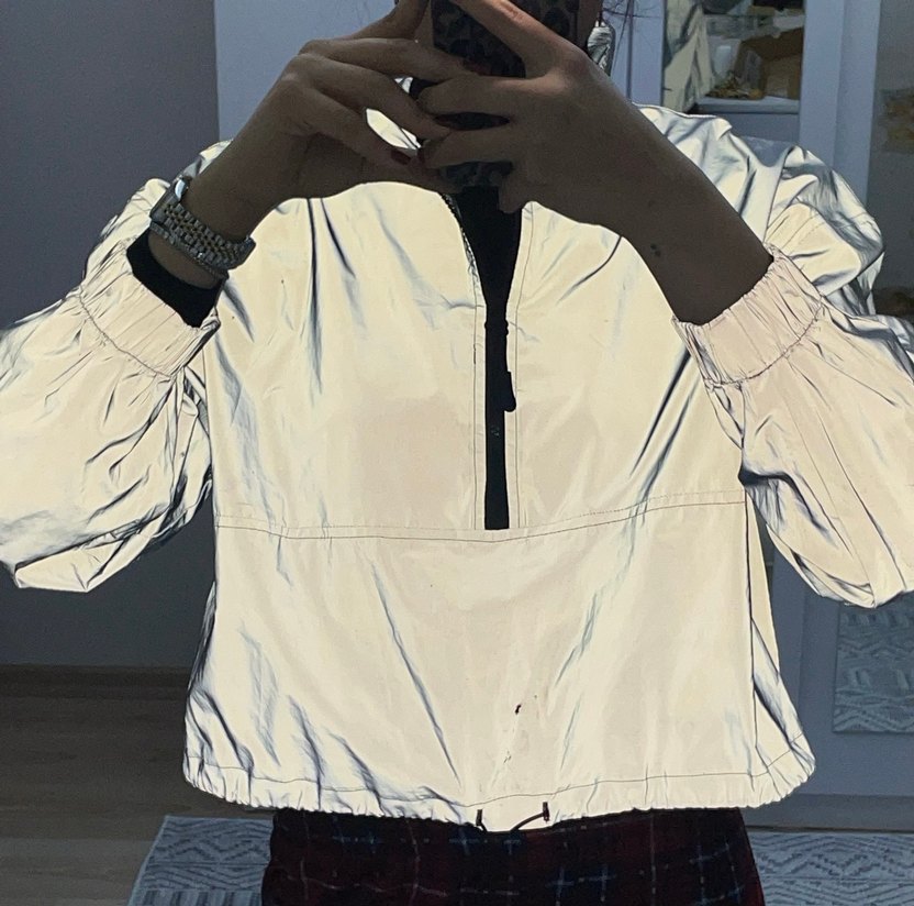 REFLEKTÖRLÜ YAĞMURLUK Yüksek Yakalı - Görsel 2