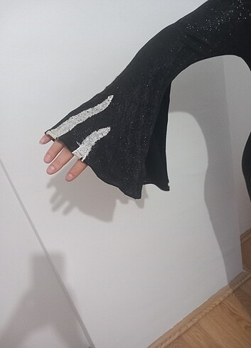 AKICI SİMLİ İSPANYOL KOLLU ABİYE - Görsel 7