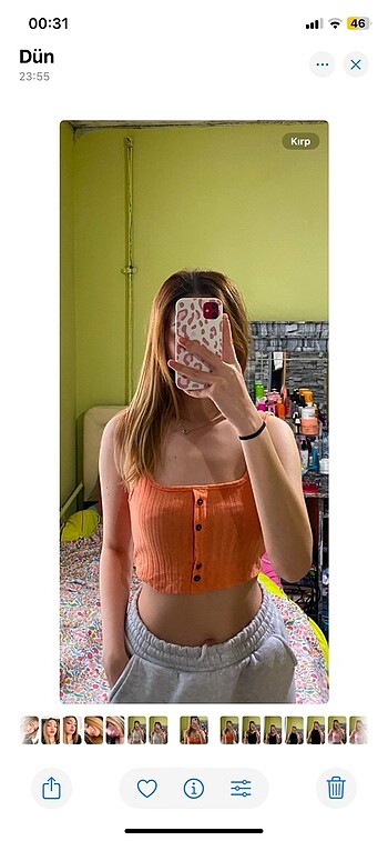 crop bluz