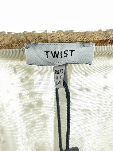 40 Beden çeşitli Renk Twist Midi Etek %70 İndirimli.
