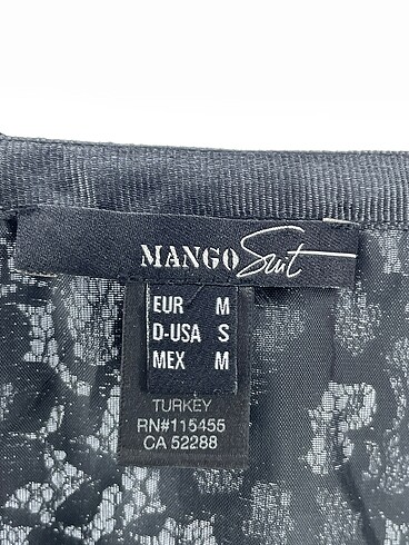 m Beden siyah Renk Mango Mini Etek %70 İndirimli.