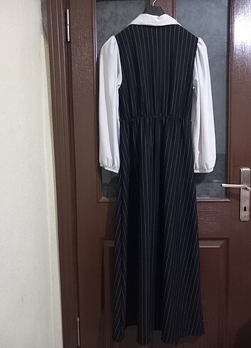 Kemerli günlük elbise - Görsel 5