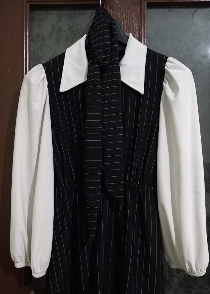 Kemerli günlük elbise - Görsel 2