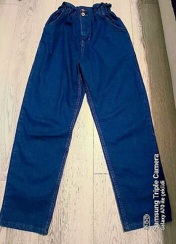 Mom jeans pantolon 