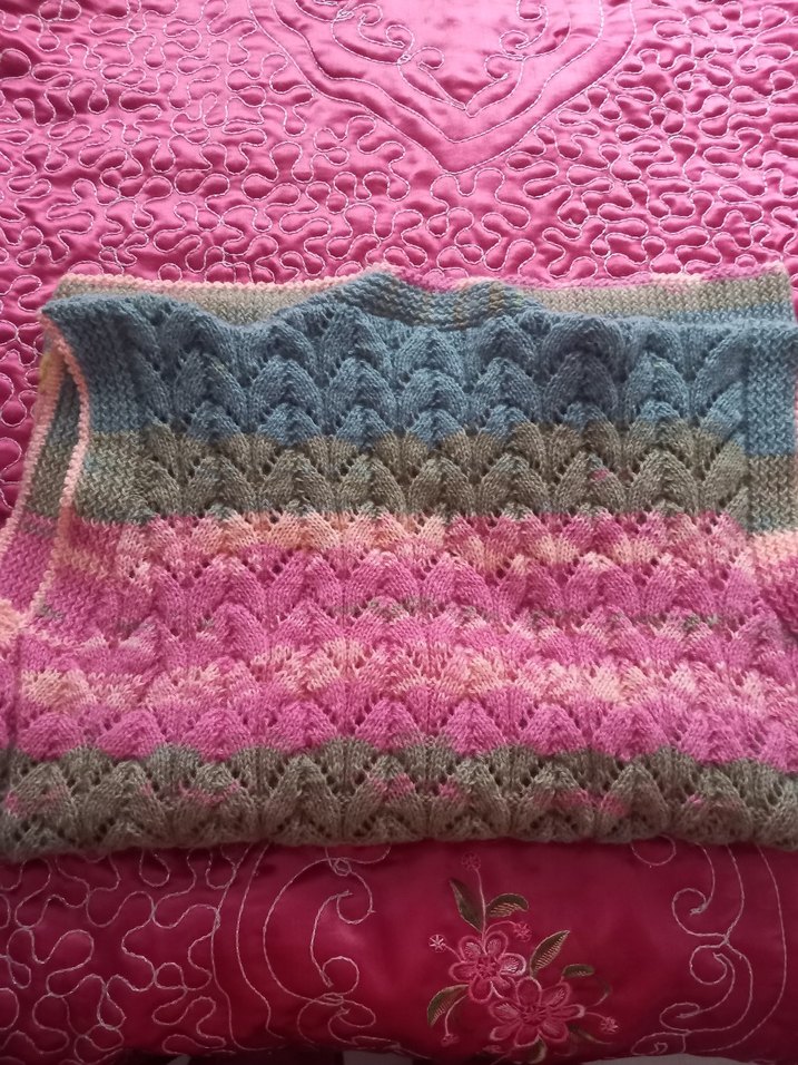 Bohem Çok Renkli Örgü Kadın Yelek - Görsel 2