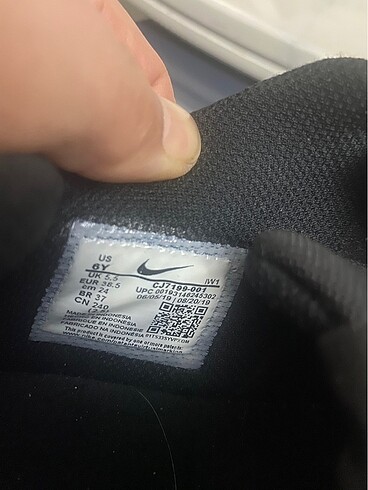38 Beden siyah Renk Nike Sneaker pico 5 spor ayakkabısı