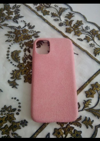 Pembe Peluş Bohem Telefon Kılıfı