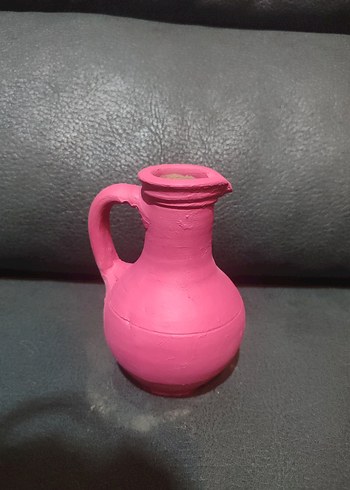 Pembe Renkli Seramik Vazo