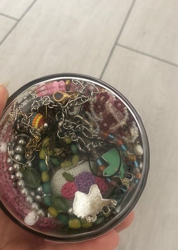 diğer Beden Pembe Takı Kavanozu