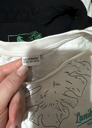 Baskılı Gri Beyaz Erkek Tişört - Görsel 2