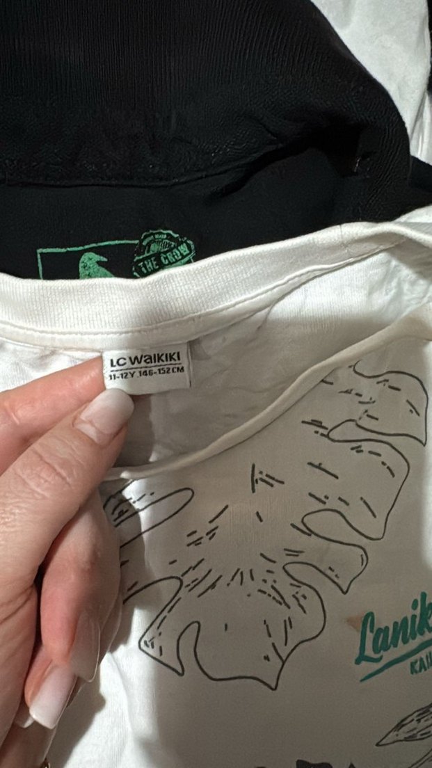 Baskılı Gri Beyaz Erkek Tişört - Görsel 2