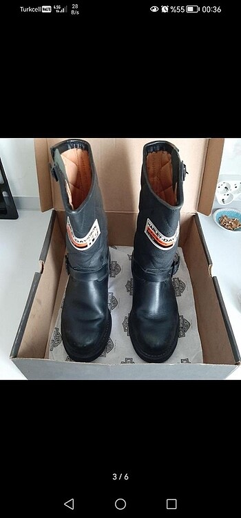 Harley Davidson Harley Davidson bayan çizme