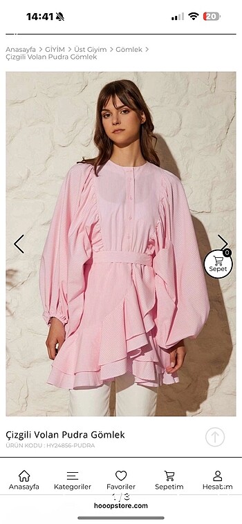 Hooopstore tunik gömlek