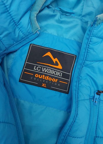 xl Beden Mavi erkek Outdoor Kış Montu