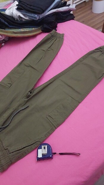 l Beden haki Renk Haki kargo pantalon