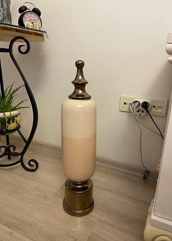 Bej Dekoratif Vazo