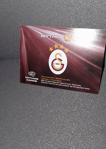 muslera imzalı kart - Görsel 4