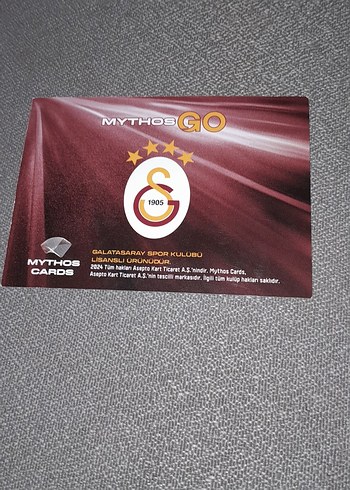 muslera imzalı kart - Görsel 5