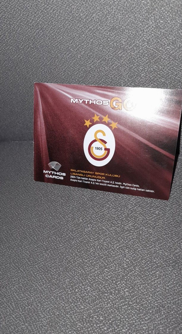 muslera imzalı kart - Görsel 4