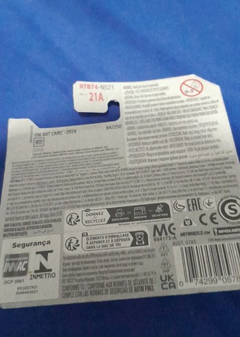 Parlak Mavi Oyuncak Araba 84/250 - Görsel 3