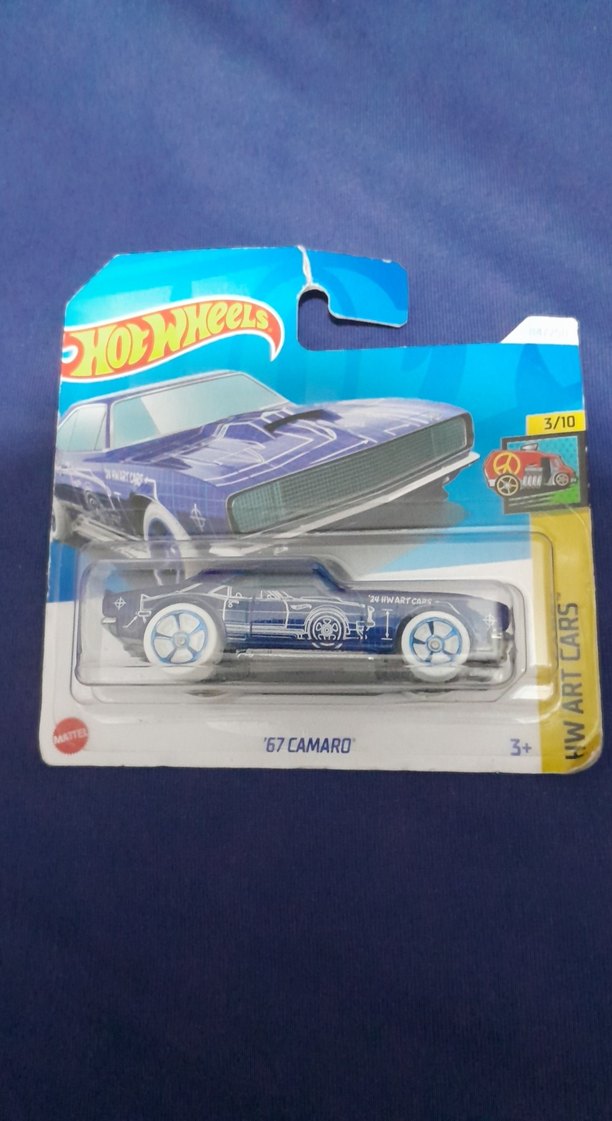 Parlak Mavi Oyuncak Araba 84/250 - Görsel 2