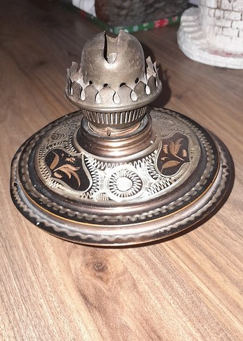 Bej Parlak Metal Antika Lamba Aksesuarı - Görsel 2