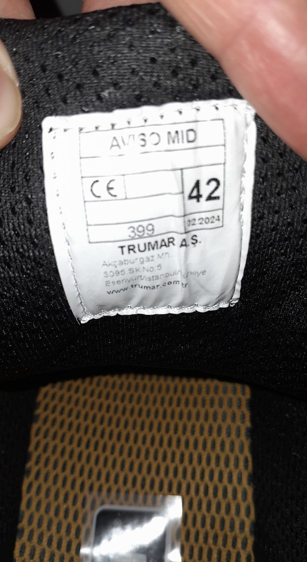 Sarı Renkli Erkek Spor Ayakkabı Bağcığı mng kargo ayakkabı - Görsel 3