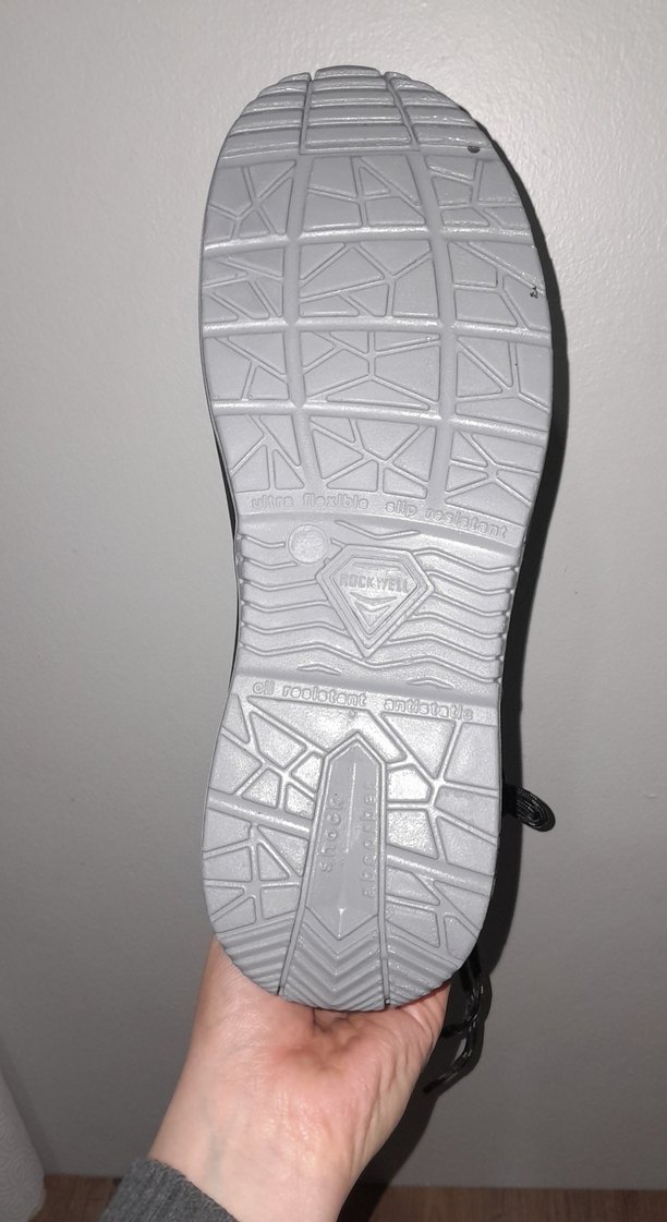 Siyah Bağcıklı Erkek Kauçuk Bot iş ayakkabısı - Görsel 2