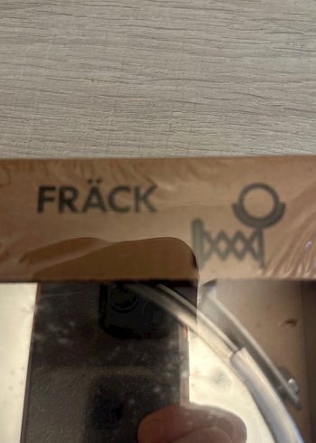  Beden beyaz Renk Gri Çerçeveli Yuvarlak Ayna FRÄCK