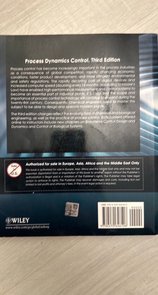 Process Dynamics and Control - Uluslararası Öğrenci Versiyonu - Görsel 4