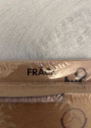Ikea Metal Çerçeveli FRÄCK Yuvarlak Ayna