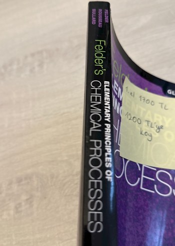 Felder's Elementary Principles of Chemical Processes - Görsel 6