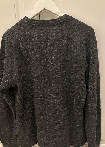 GAP Marka Orijinal GriMavi Kadın Uzun Kollu Basic Sweatshirt - Görsel 2